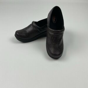 SafeTstep Gretchen Clogs Women's 8.5 Brown Slip‎ Resistant Work Comfort Shoe